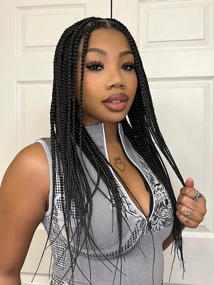 52 Creative Box Braid Hairstyles to Express Your Individuality