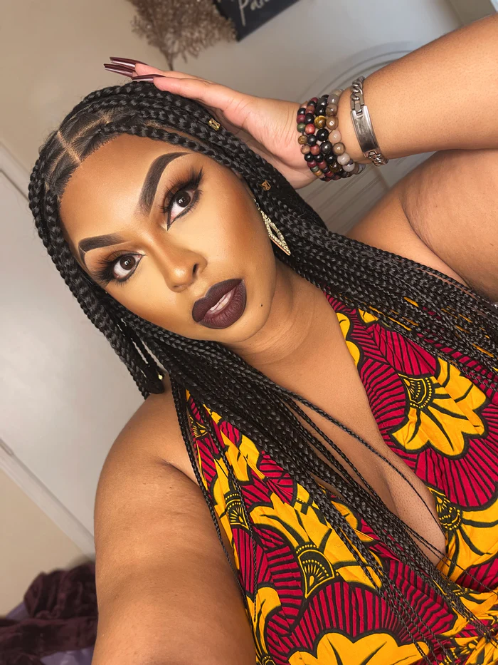 What are the protective benefits of box braids for hair growth