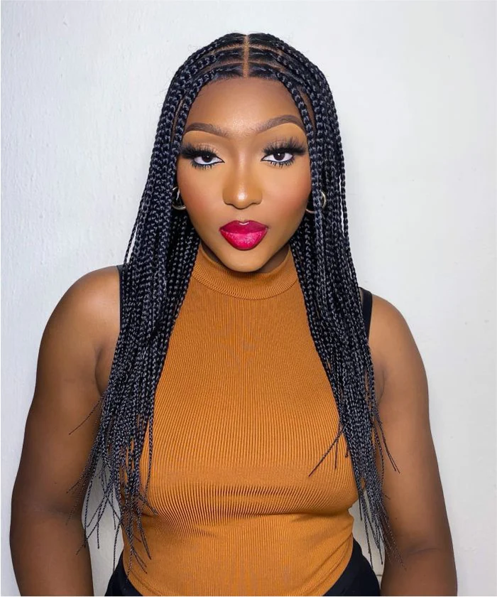 What are the best precautions for doing box braids on thin hair