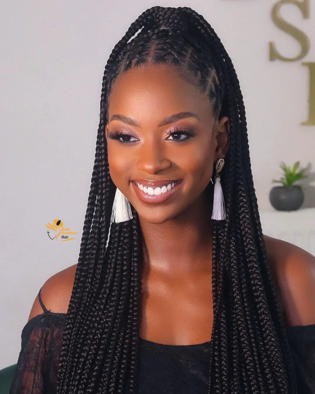 The Ultimate Guide to Perfectly Parting Medium Knotless Braids