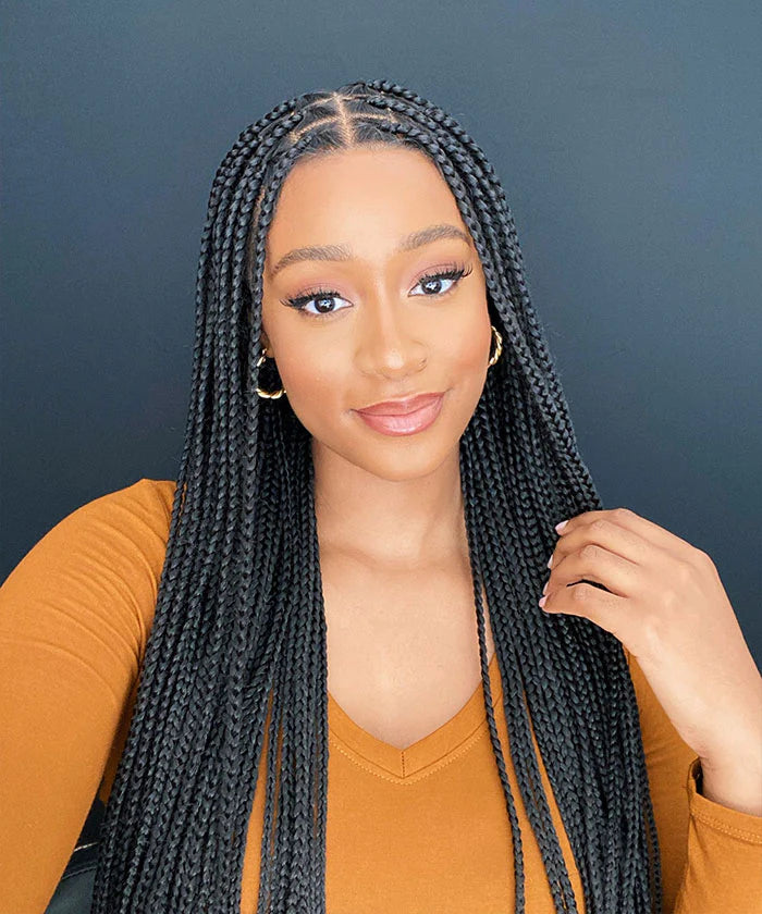 Protective Styling Made Chic: 20 Ways to Rock Your Bohemian Knotless Braids