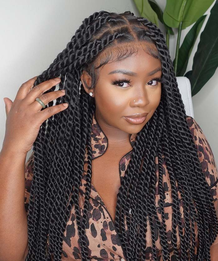 Braided african wigs best sale