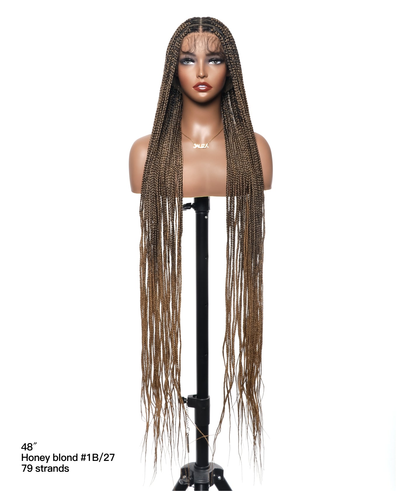 Lightweight Knotless HD Lace Box Braided Wig