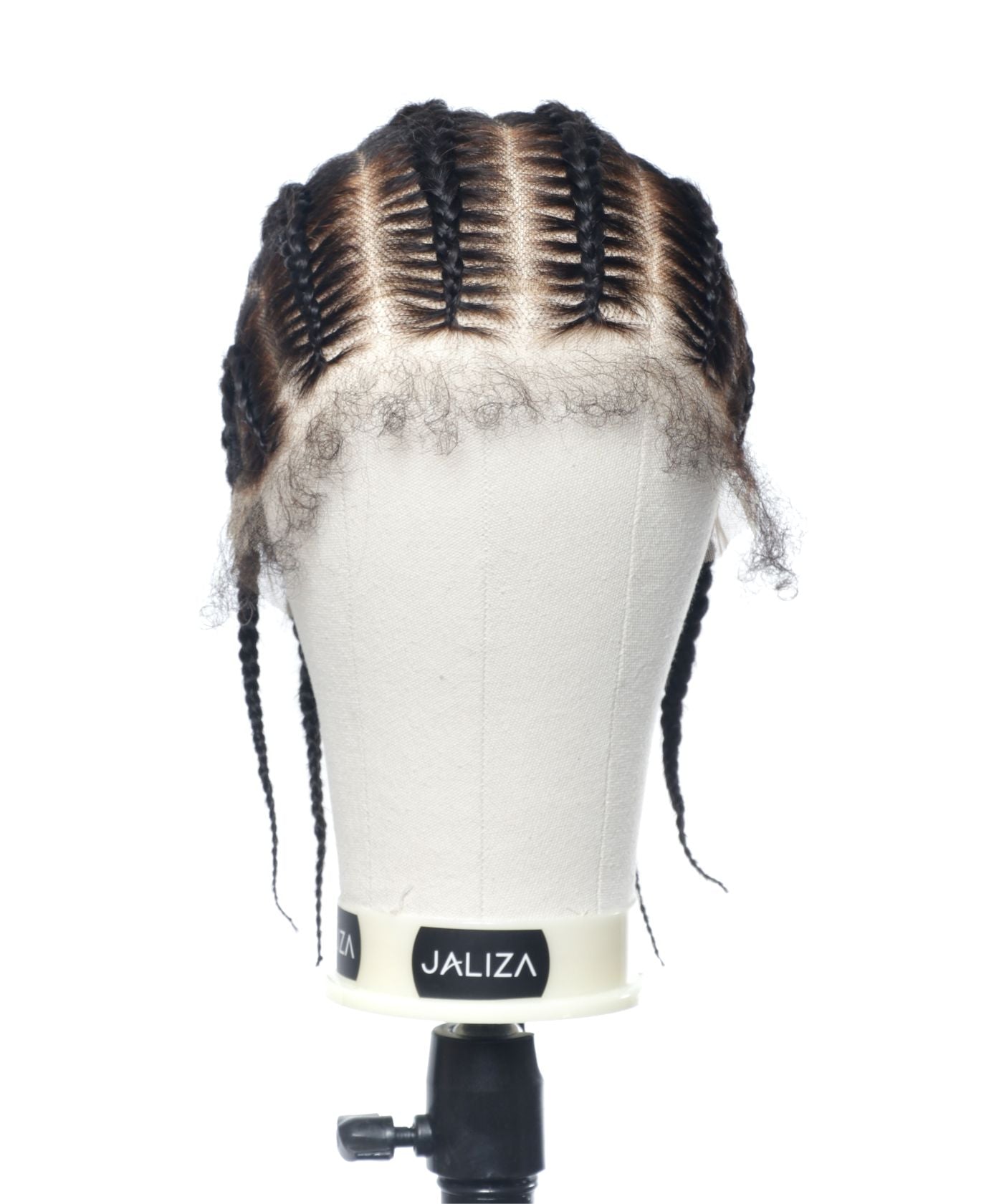 100% Hand-Tied Full Lace HD Wig Cap for Hair Braiding - Suitable for Alopecia Men & Women