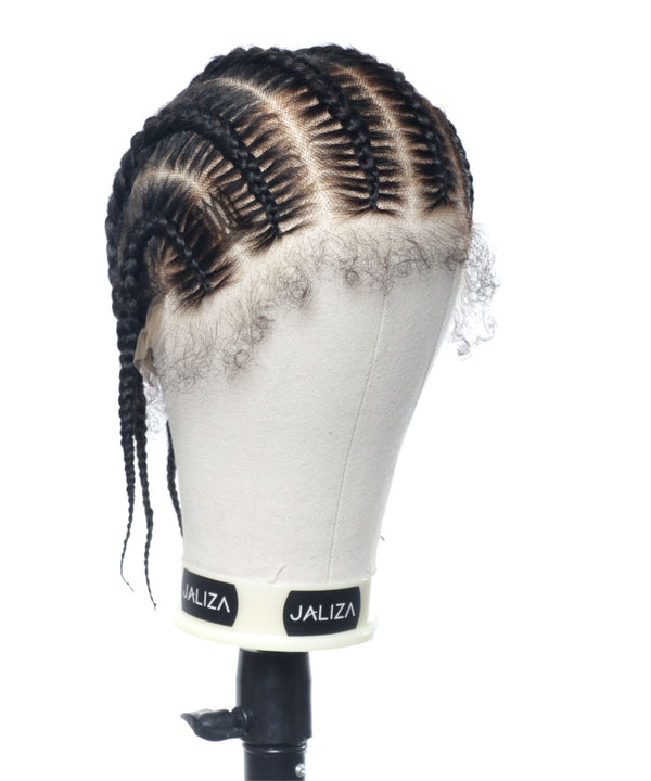 Full Lace Wig Cap HD Lace Braided Base For Men and Woman