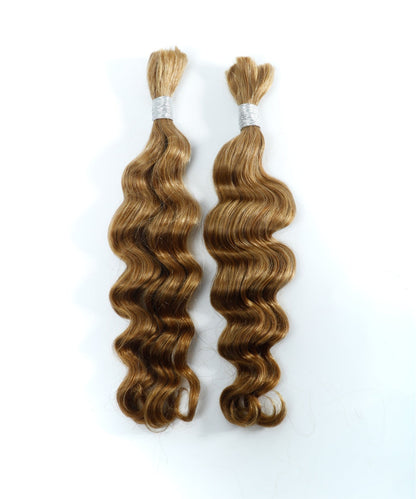 Bulk Hair Virgin Human Braiding Hair (1 Packing 2 Bundles/100g)