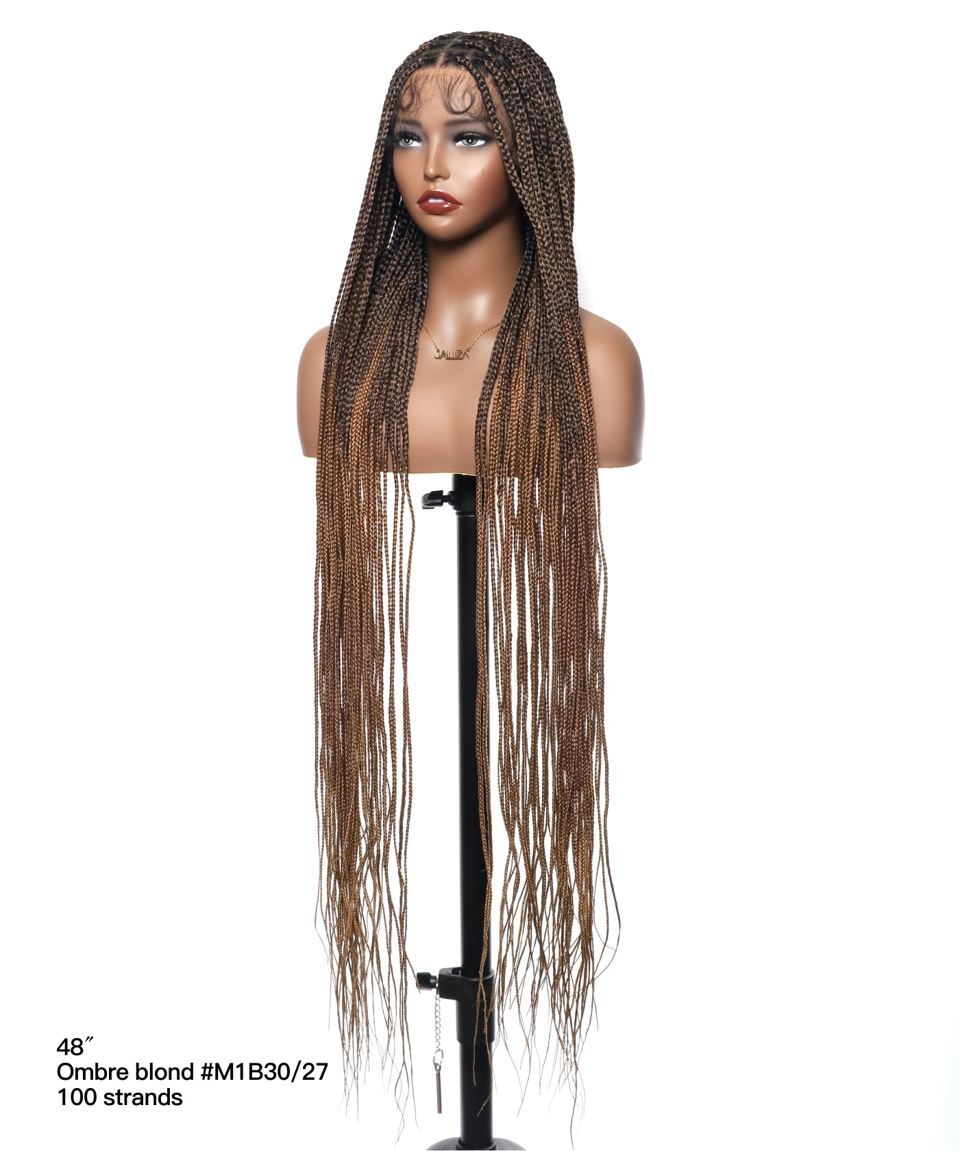 Lightweight Knotless HD Lace Box Braided Wig