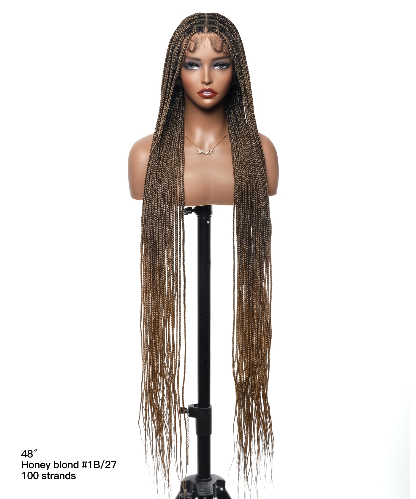 Lightweight Knotless HD Lace Box Braided Wig