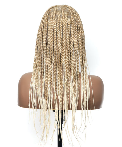 HD Lace Knotless Box Braided Wig Color #613