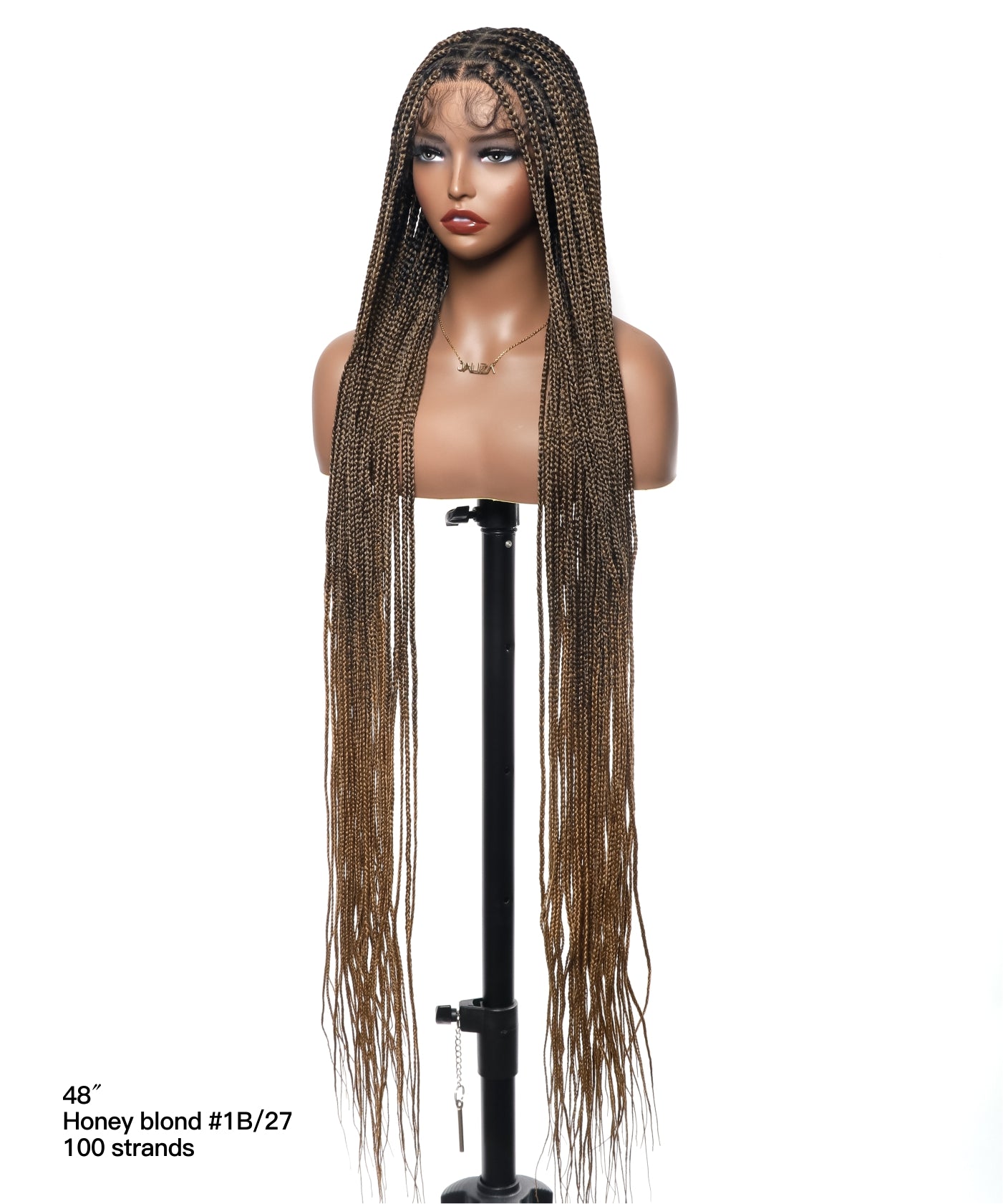 Lightweight Knotless HD Lace Box Braided Wig