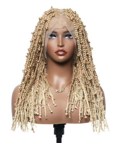 Butterfly Style Knotless Box Braided Wig Color #27/613