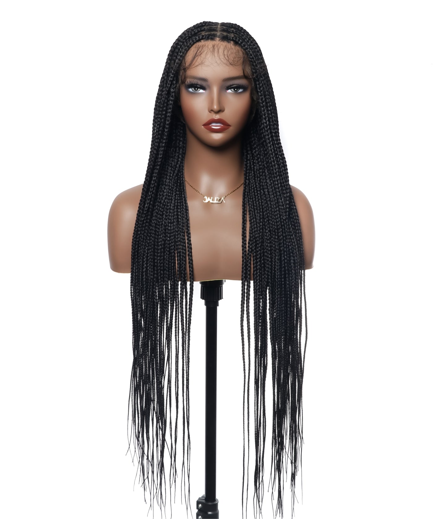 Lightweight Knotless HD Lace Box Braided Wig