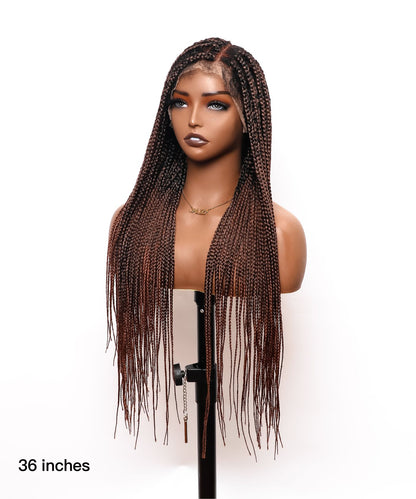 Small Knotless Box Braids Wig