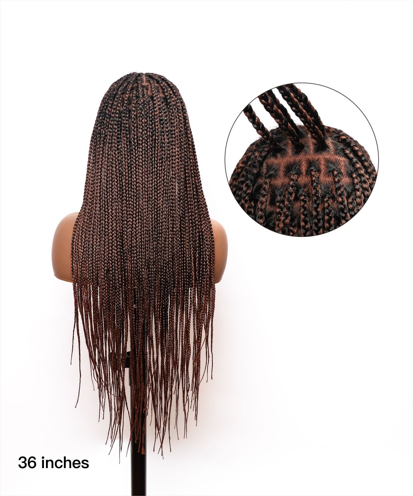 Small Knotless Box Braids Wig