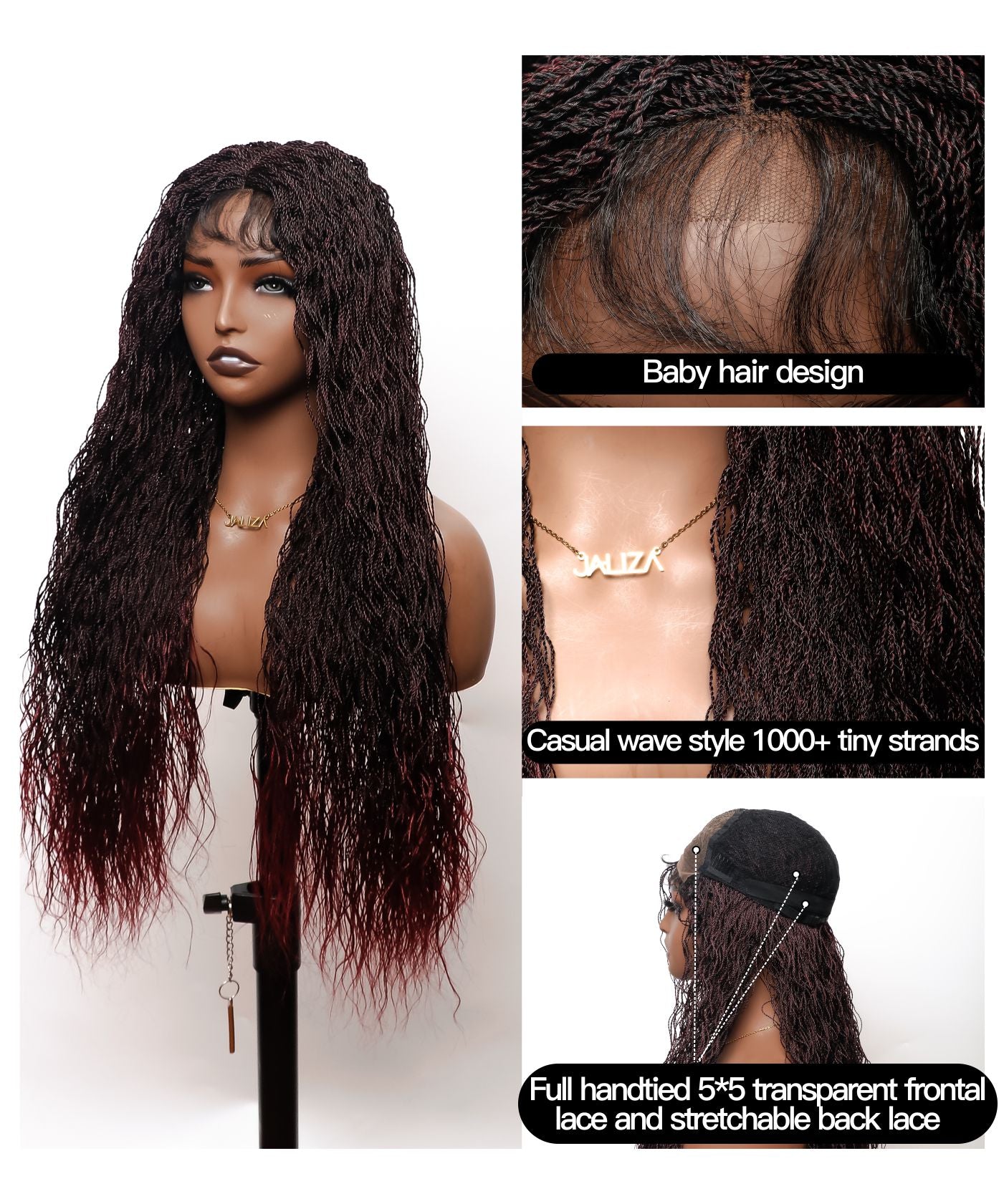 Senegalese Twist Braids Wig 4