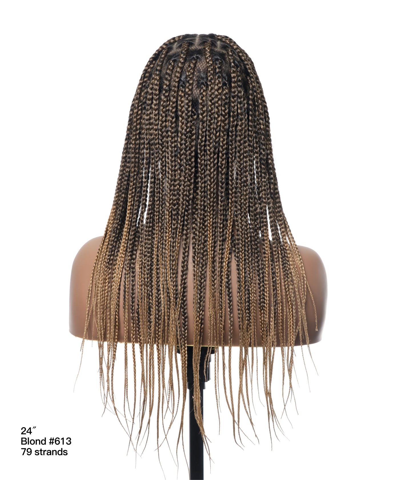 Lightweight Knotless HD Lace Box Braided Wig