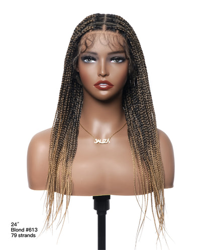 Lightweight Knotless HD Lace Box Braided Wig