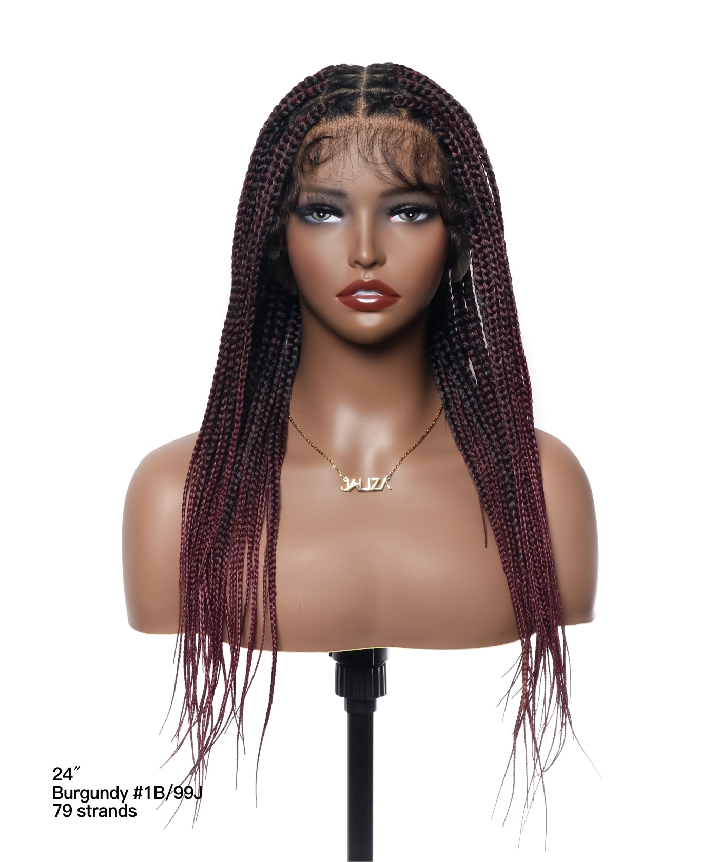 Lightweight Knotless HD Lace Box Braided Wig