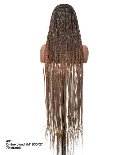 Lightweight Knotless HD Lace Box Braided Wig