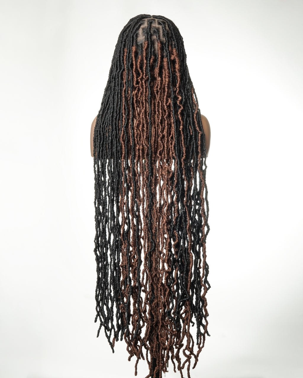 Salon-Level Locs HD Full Lace 80 Strands 42“ Braided Wig