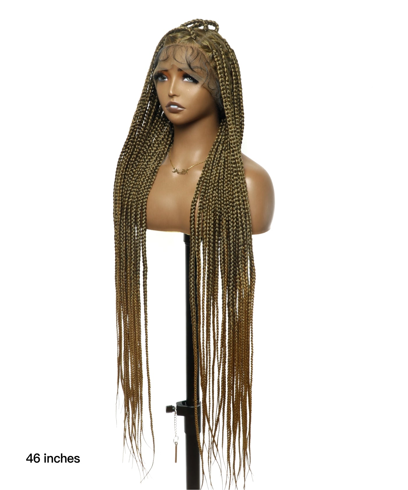 46" box braids knotless|JALIZA