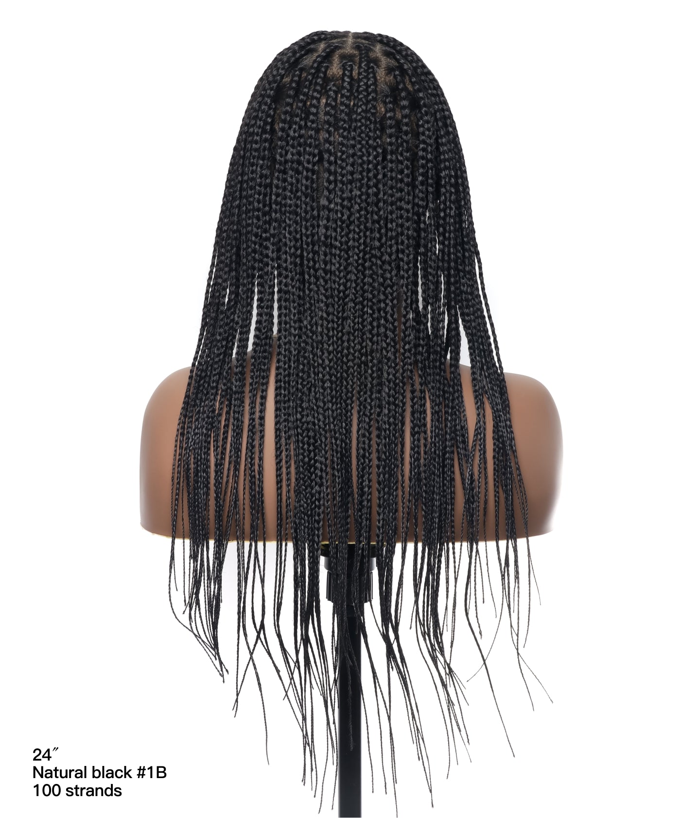 Lightweight Knotless HD Lace Box Braided Wig