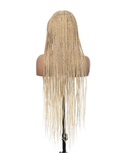 Lightweight Knotless HD Lace Box Braided Wig