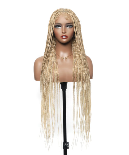 Lightweight Knotless HD Lace Box Braided Wig