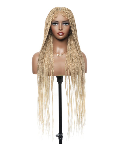 Lightweight Knotless HD Lace Box Braided Wig