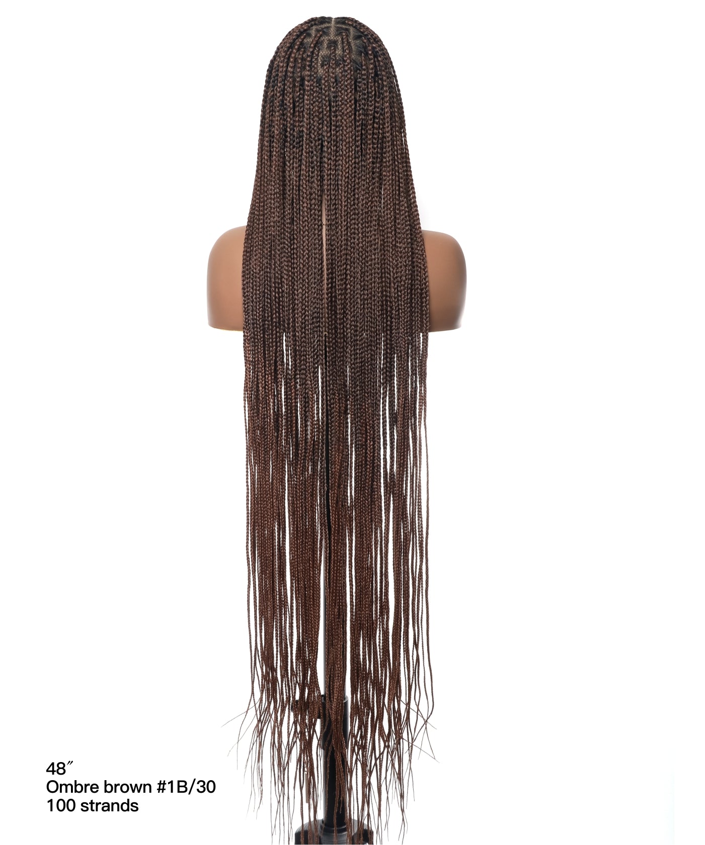 Lightweight Knotless HD Lace Box Braided Wig