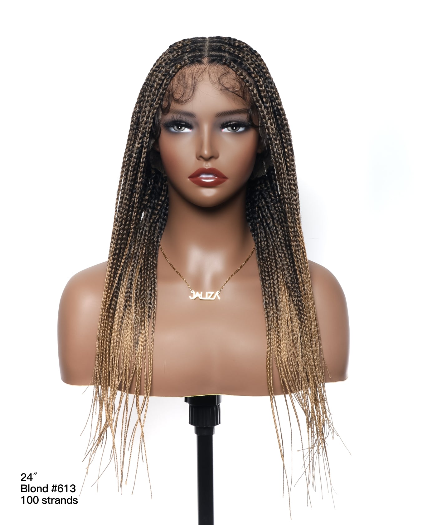 Lightweight Knotless HD Lace Box Braided Wig