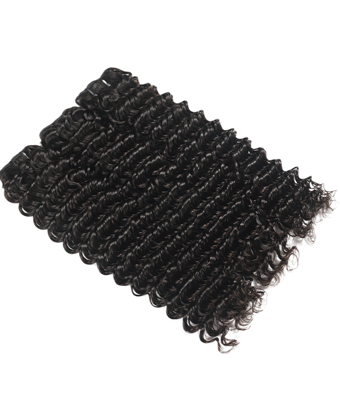 Raw Hair Deep wave 3 Bundles