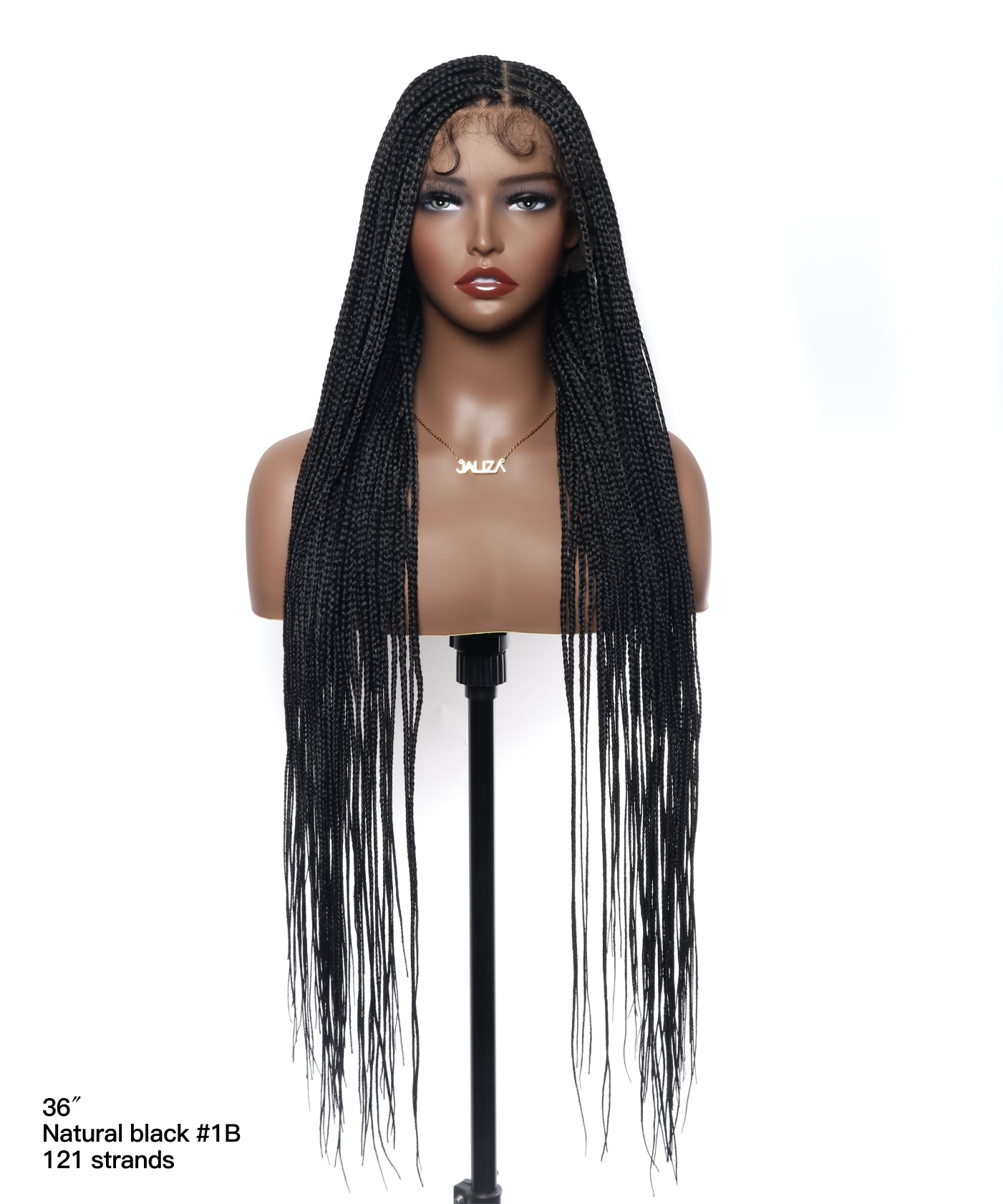 Lightweight Knotless HD Lace Box Braided Wig