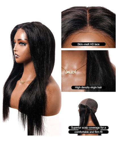 HD lace Human Hair Wig Media 1 of 6