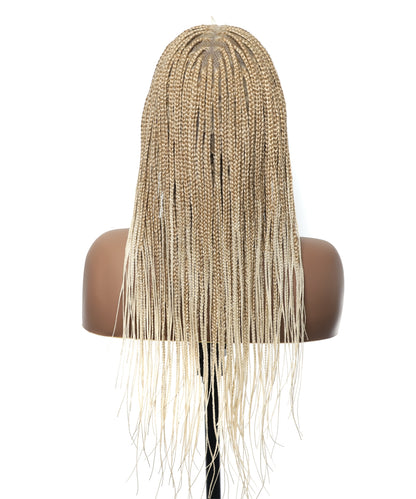 HD Lace Knotless Box Braided Wig Color #613