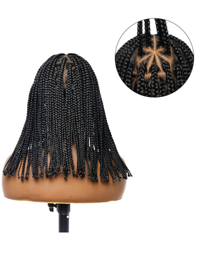 box braided wig Triangle base 102 Strands