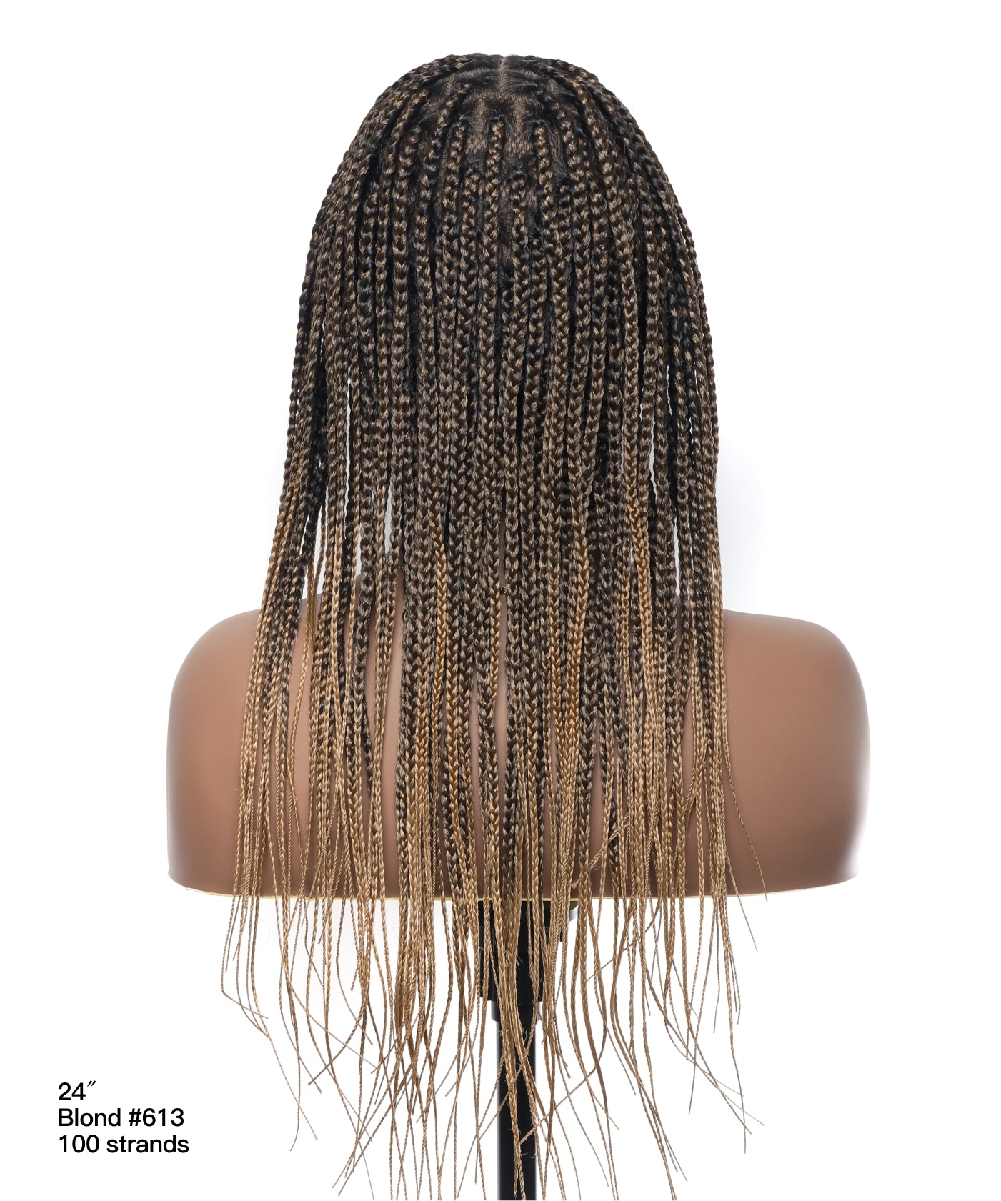 Lightweight Knotless HD Lace Box Braided Wig