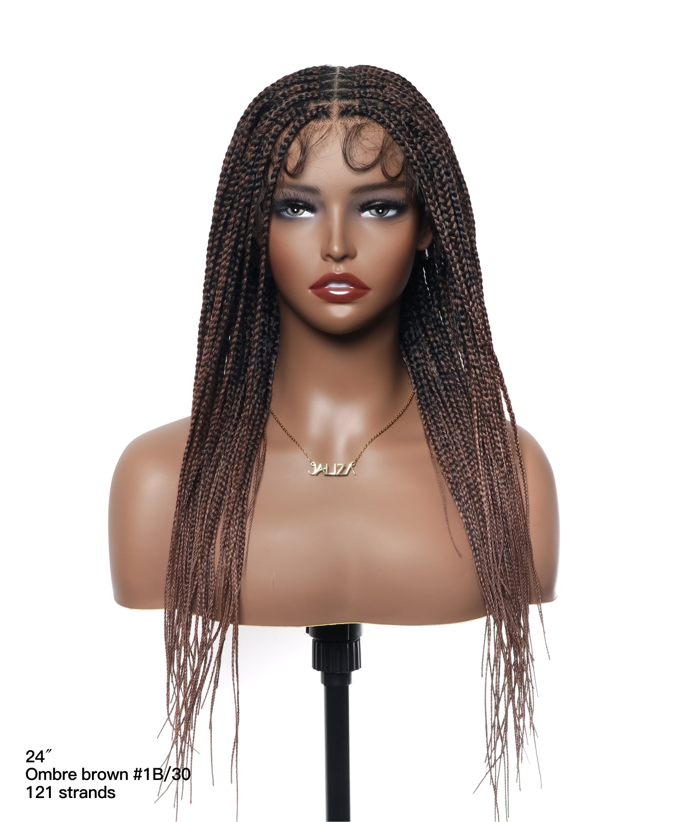 Lightweight Knotless HD Lace Box Braided Wig