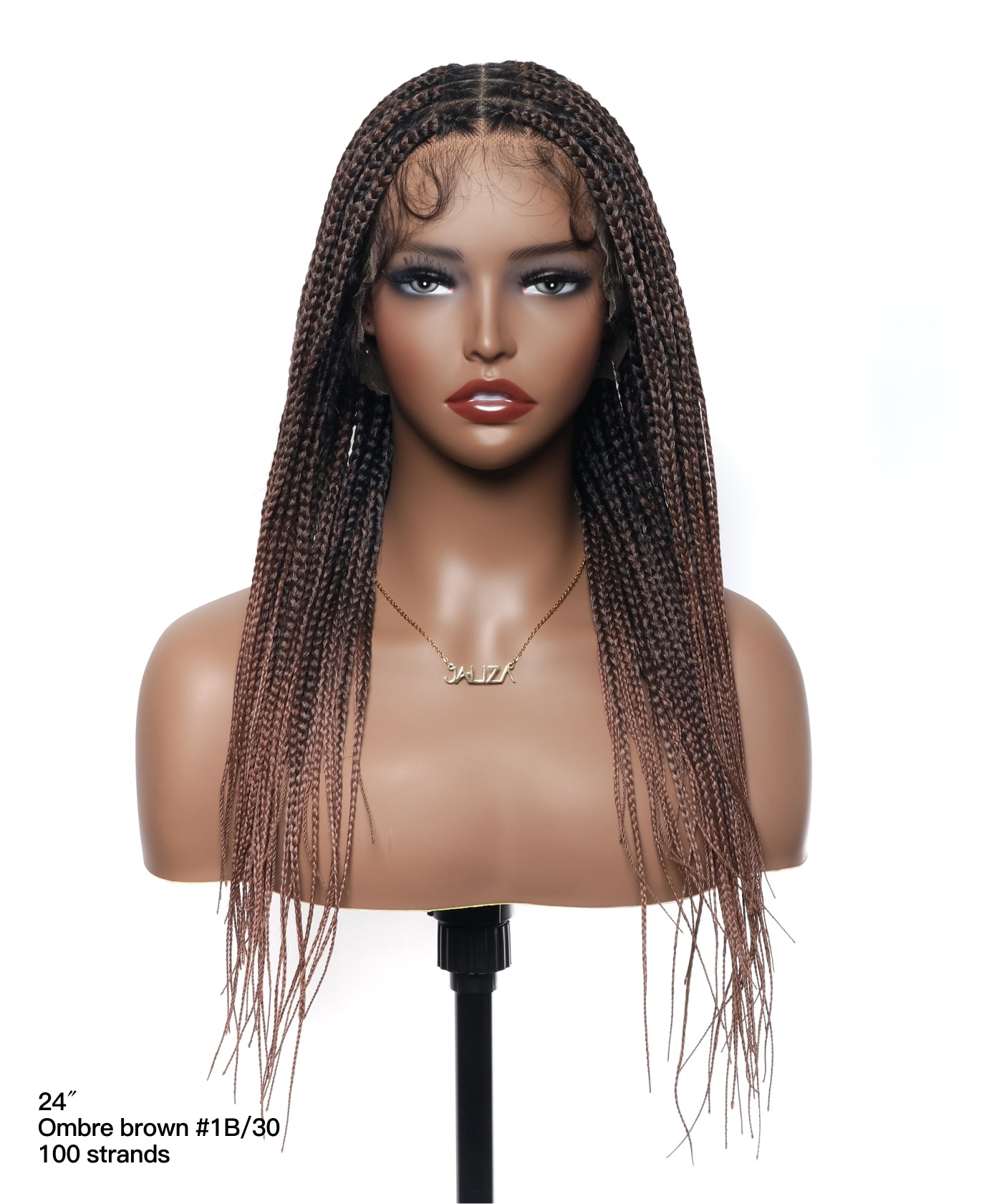 Lightweight Knotless HD Lace Box Braided Wig