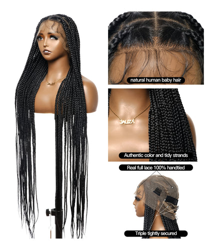 knotless box braids wig|jaliza