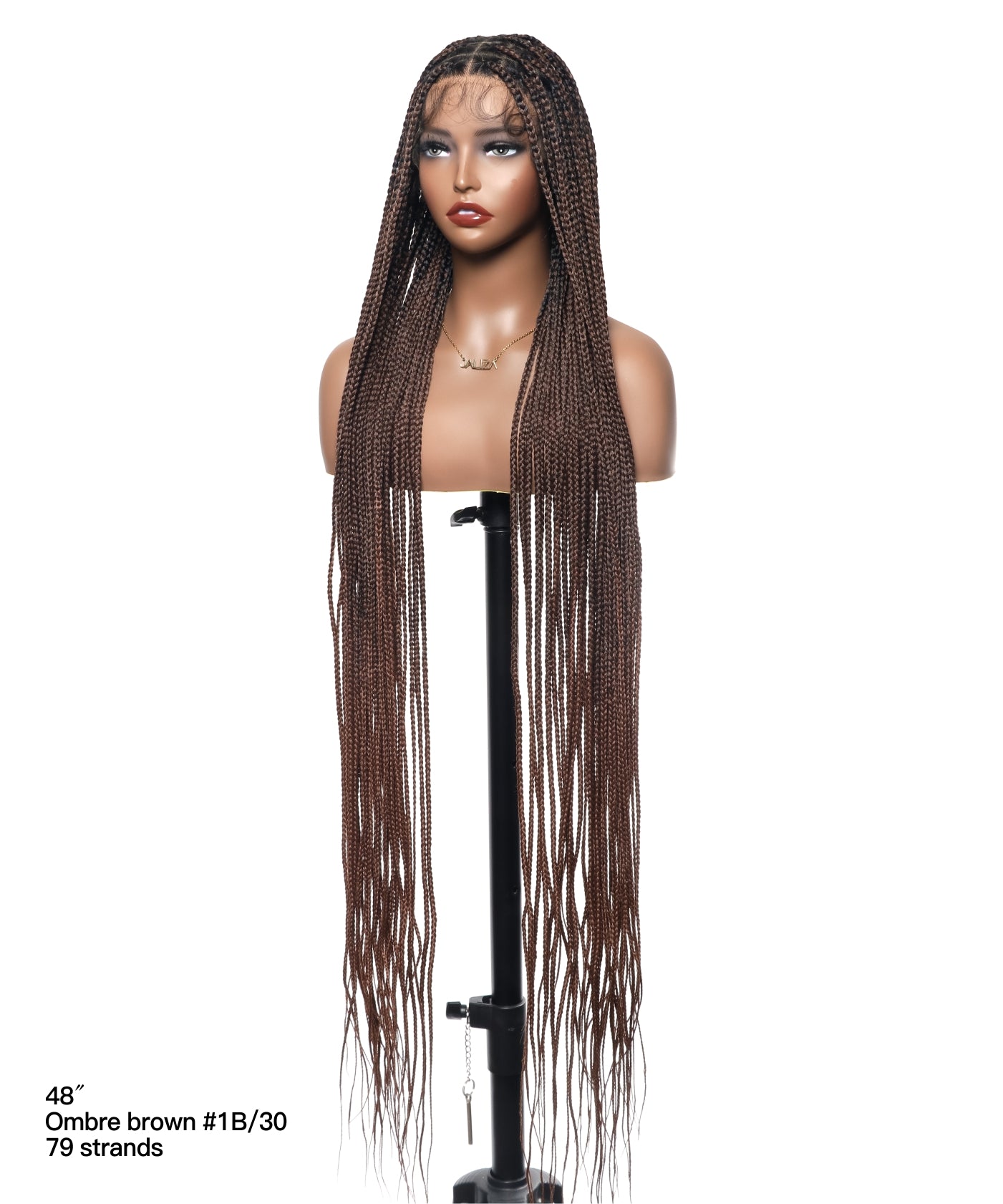 Lightweight Knotless HD Lace Box Braided Wig