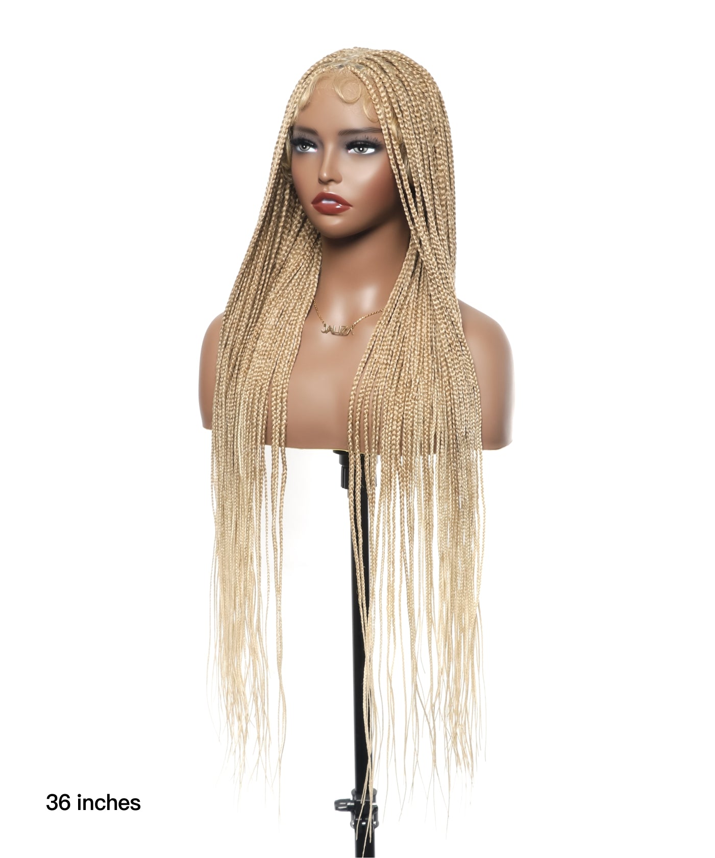 613 blond braided wig