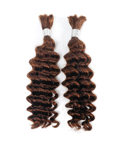 Bulk Hair Virgin Human Braiding Hair (1 Packing 2 Bundles/100g)