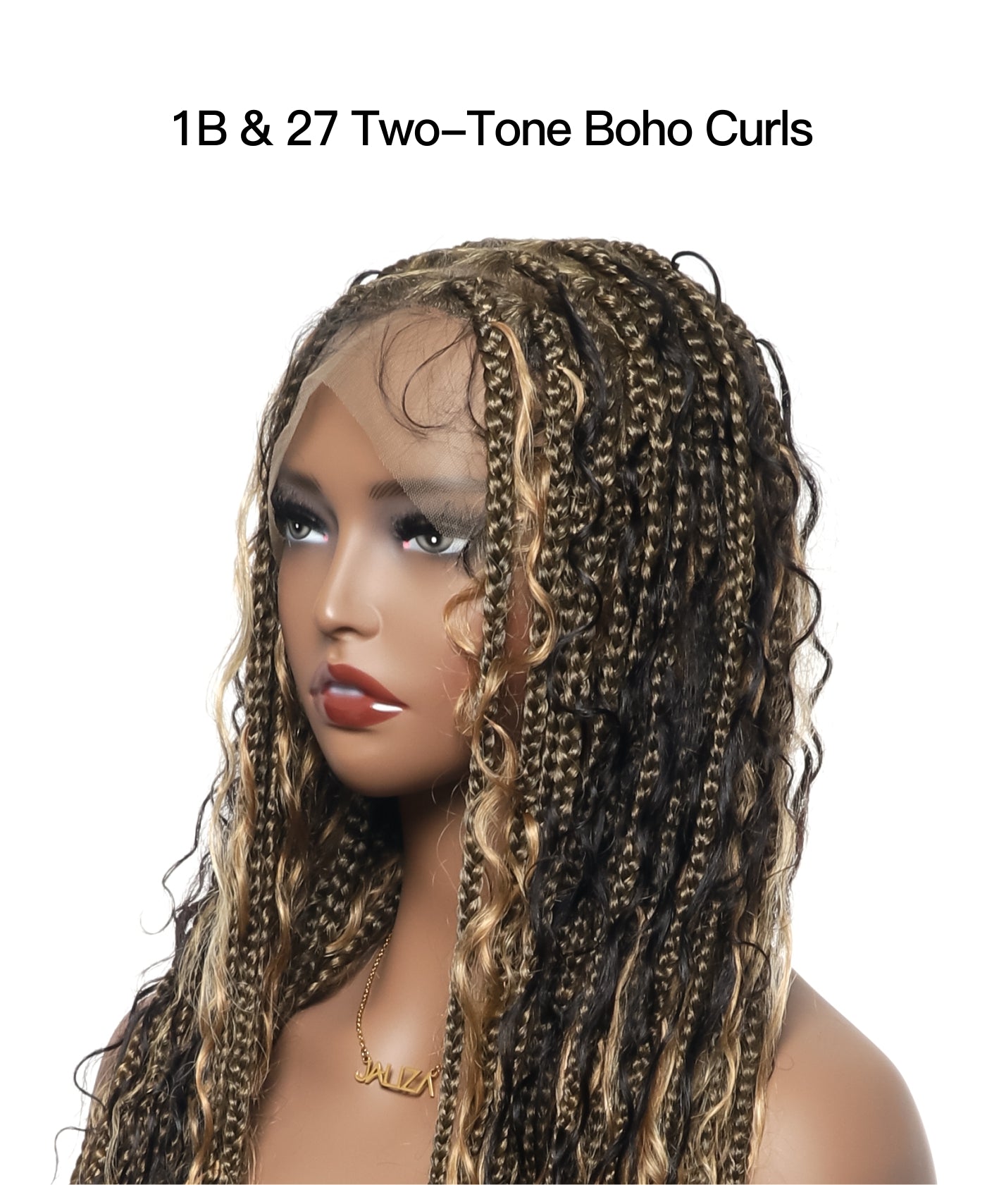 Glueless TwoTone hotsell Handmade Cornrow Wig