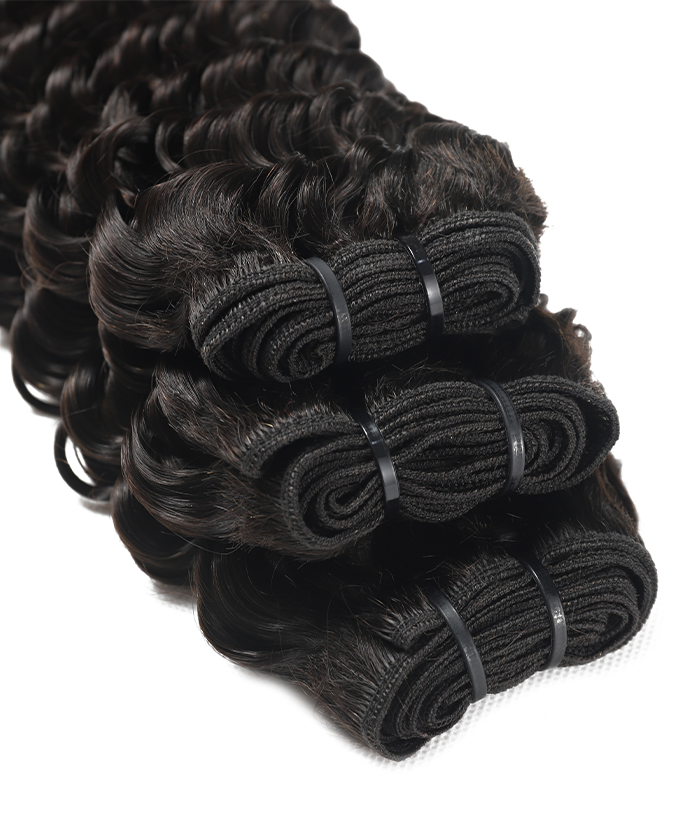 Raw Hair Deep wave 3 Bundles