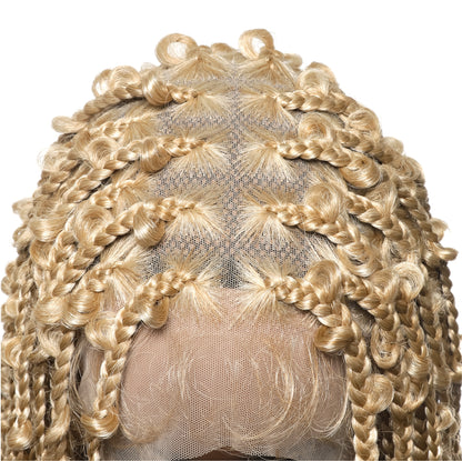 Butterfly Style Knotless Box Braided Wig Color #27/613