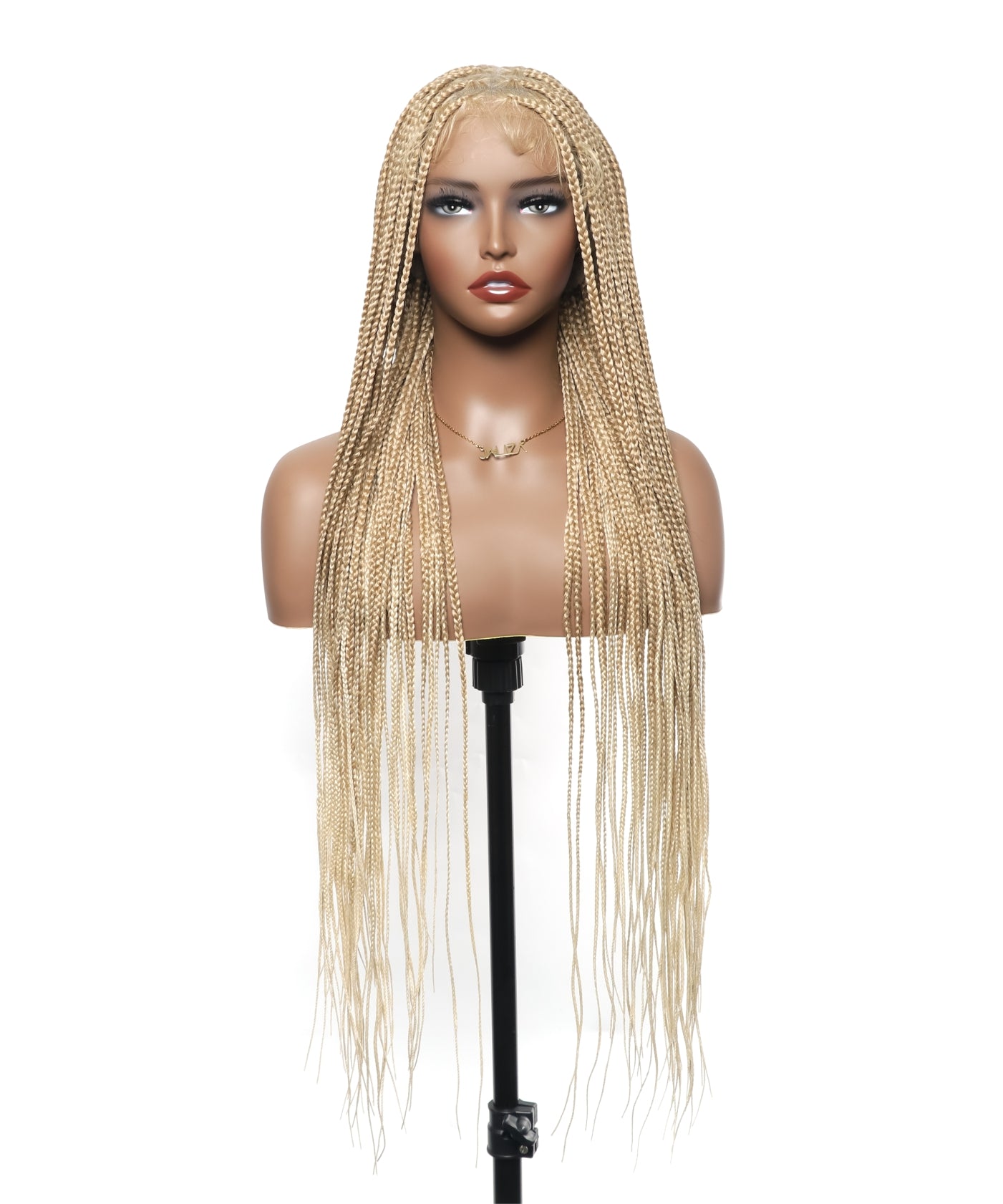 HD Lace Knotless Box Braided Wig Color #613