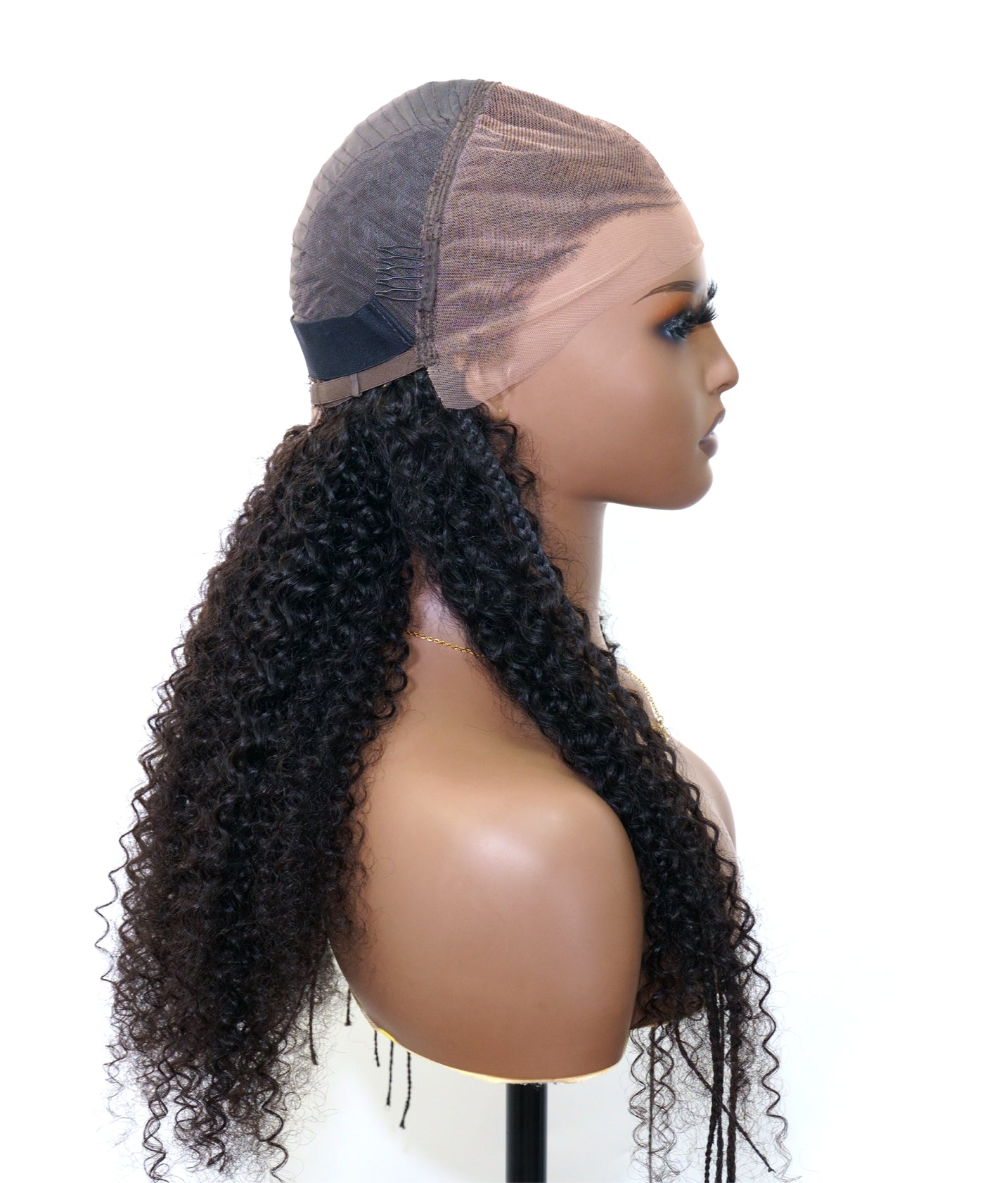 Extra Full Pre bleached Human Hair Lace Braided Cornrow Style Braided Wig