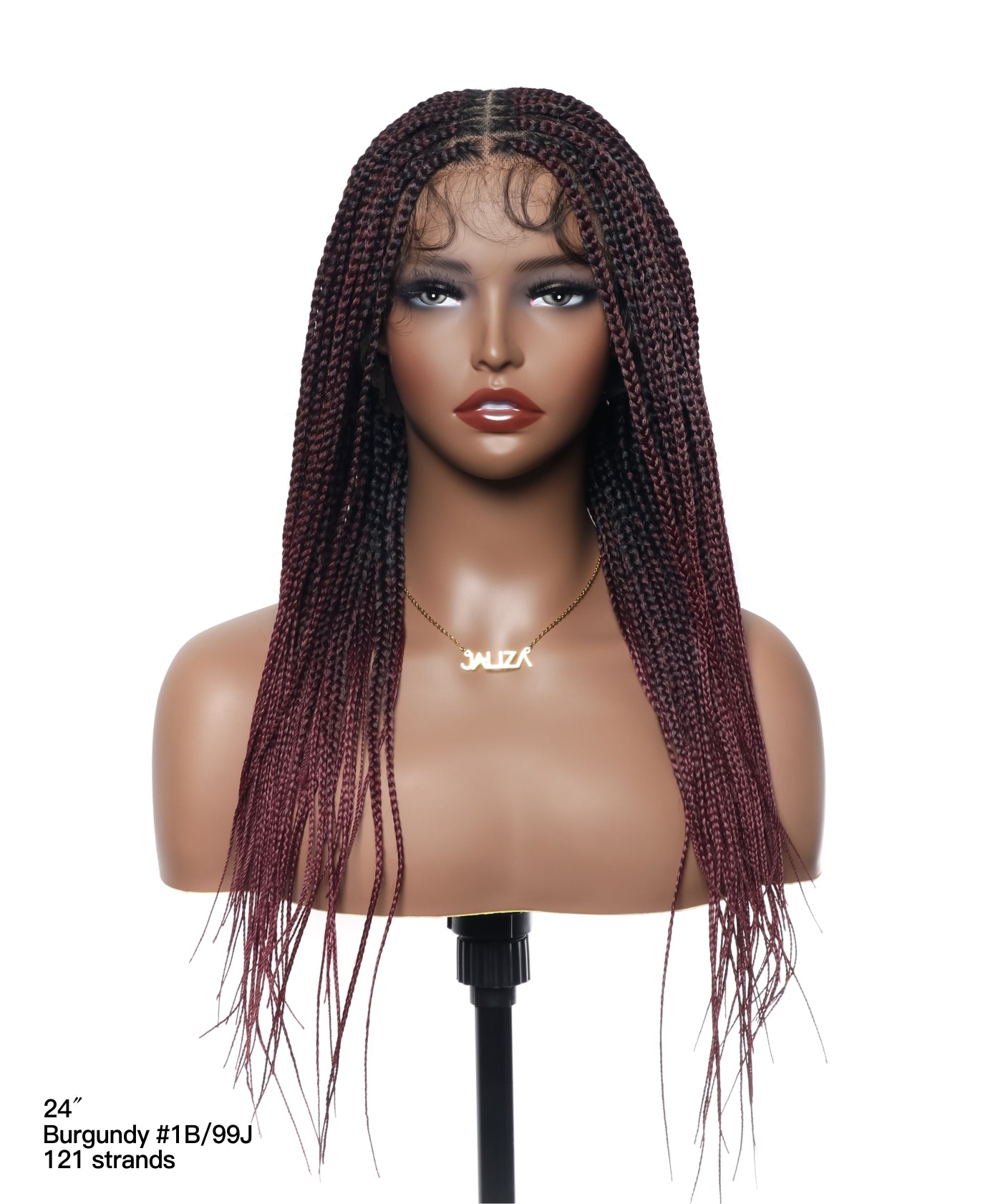 Lightweight Knotless HD Lace Box Braided Wig