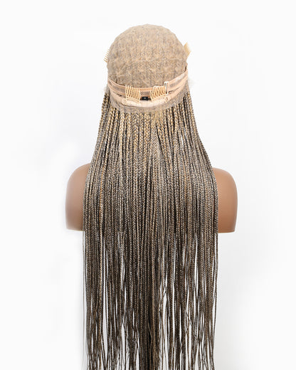 Micro Braids HD Full Lace 36" 200 Strands Box Braided Wig